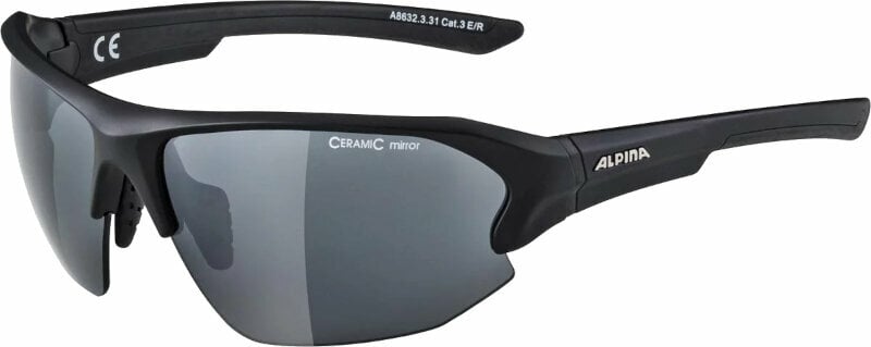 Športové okuliare Alpina Lyron HR Black Matt/Black