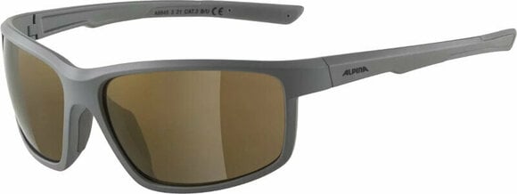 Ochelari pentru sport Alpina Defey Moon/Grey Matt/Bronce - 1
