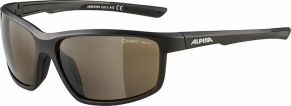 Sportbril Alpina Defey Tin/Black Matt/Brown - 1
