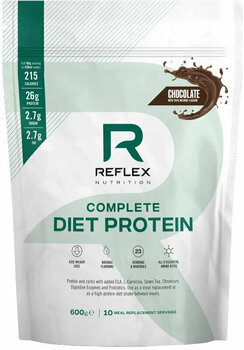 Multi-component Protein Reflex Nutrition Complete Diet Protein Chocolate 600 g Multi-component Protein - 1