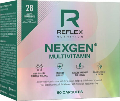 Multivitamíny Reflex Nutrition Nexgen 60 Capsules Multivitamíny - 1