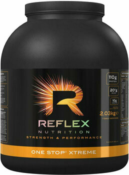 Anabolizers and Pre-workout Stimulant Reflex Nutrition One Stop Xtreme Vanilla 2030 g Anabolizers and Pre-workout Stimulant - 1