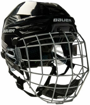 Hokejska čelada Bauer RE-AKT 85 Helmet Combo SR Črna S Hokejska čelada