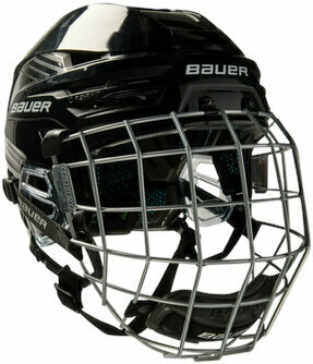 Hockeyhjelm Bauer RE-AKT 85 Helmet Combo SR Sort S Hockeyhjelm - 1