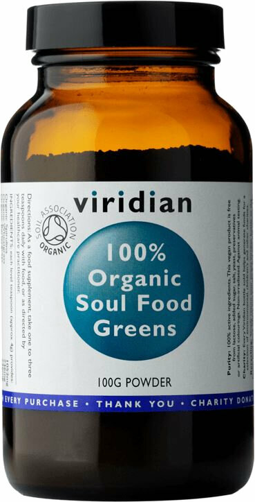 Antioxidants and natural extracts Viridian Soul Food Greens Organic 100 g Antioxidants and natural extracts