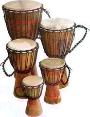 Djembé Terre Beginner Plain 40 cm Natural 8" Djembé (Déjà utilisé)