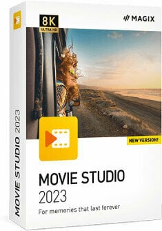 Software de vídeo e gráfico MAGIX Movie Studio 2022 (Produto digital) - 1