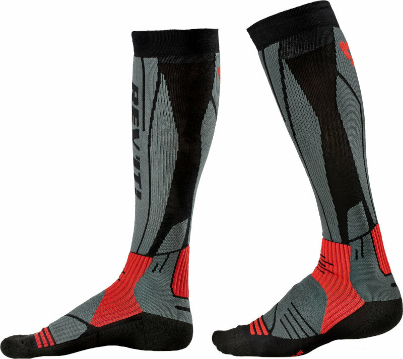 Socken Rev'it! Socken Socks Kalahari Dark Grey/Red 35/38