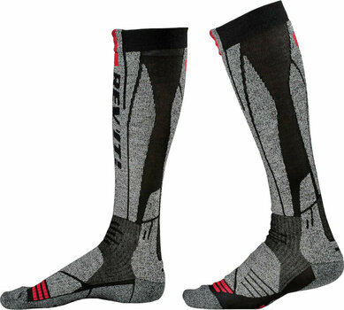 Chaussettes Rev'it! Chaussettes Socks Andes Light Grey/Red 42/44 - 1