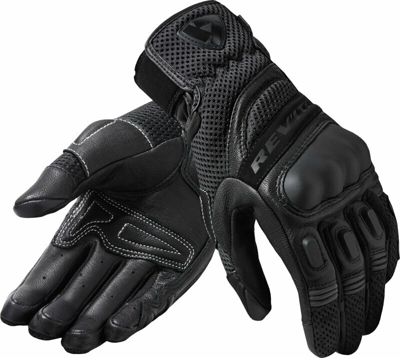 Motorcycle Gloves Rev'it! Dirt 3 Ladies Black XS Motorcycle Gloves