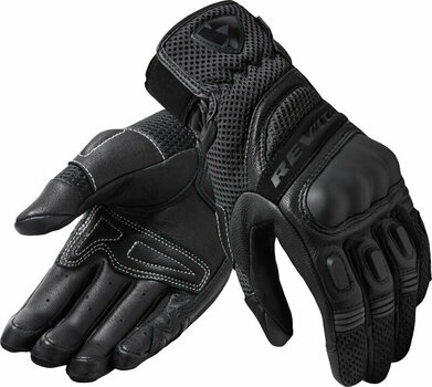 Motorcycle Gloves Rev'it! Dirt 3 Ladies Black XS Motorcycle Gloves - 1