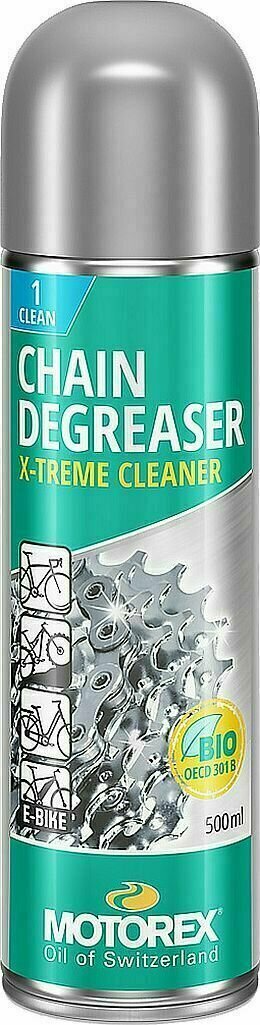 Rowerowy środek czyszczący Motorex Bike Chain Degreaser Spray 500 ml Rowerowy środek czyszczący