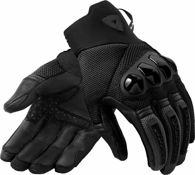 Motorcycle Gloves Rev'it! Speedart Air Black S Motorcycle Gloves