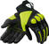 Rev'it! Speedart Air Black/Neon Yellow L Γάντια Μηχανής Textile