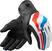 Motorcycle Gloves Rev'it! Redhill Red/Blue 2XL Motorcycle Gloves