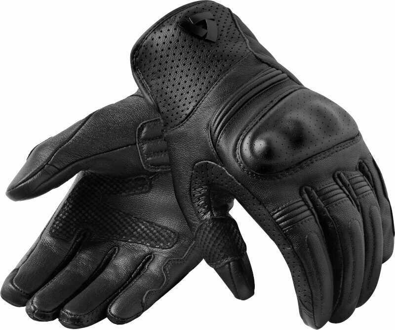 Motorcycle Gloves Rev'it! Monster 3 Black S Motorcycle Gloves