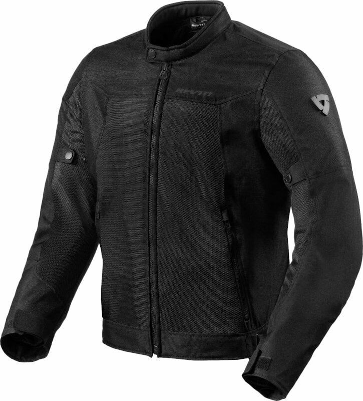 Chaqueta textil Rev'it! Eclipse 2 Black XS Chaqueta textil