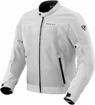 Textile Jacket Rev'it! Eclipse 2 Silver 2XL Textile Jacket - 1