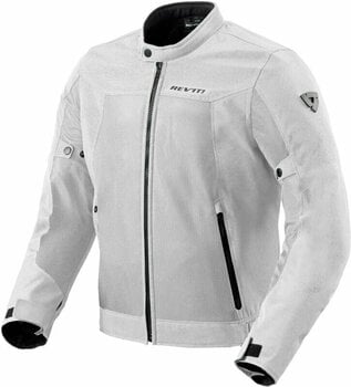 Giacca in tessuto Rev'it! Eclipse 2 Silver 3XL Giacca in tessuto - 1