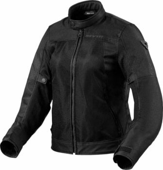 Textile Jacket Rev'it! Eclipse 2 Ladies Black 34 Textile Jacket - 1