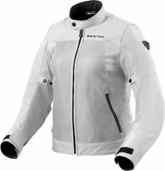 Textile Jacket Rev'it! Eclipse 2 Ladies Silver 34 Textile Jacket - 1