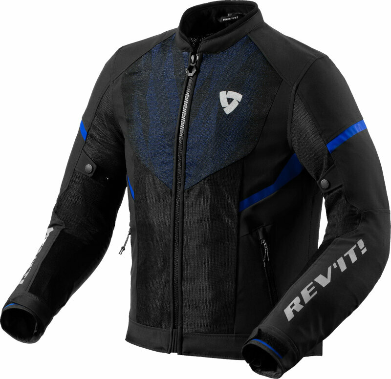 Textile Jacket Rev'it! Hyperspeed 2 GT Air Black/Blue S Textile Jacket