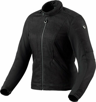 Tekstilna jakna Rev'it! Elin Ladies Black 36 Tekstilna jakna - 1