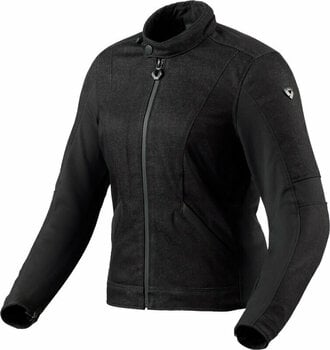 Tekstilna jakna Rev'it! Elin Ladies Black 40 Tekstilna jakna - 1