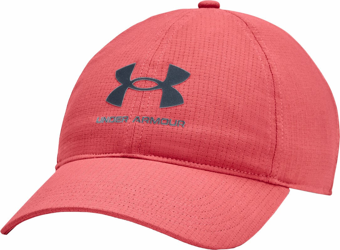 Шапка за бягане
 Under Armour Men's UA Iso-Chill ArmourVent Adjustable Hat Chakra/Downpour Gray UNI Шапка за бягане