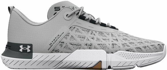 Фитнес обувки Under Armour Men's UA TriBase Reign 5 Training Shoes Mod Gray/Black/White 11 Фитнес обувки (Почти нов) - 1