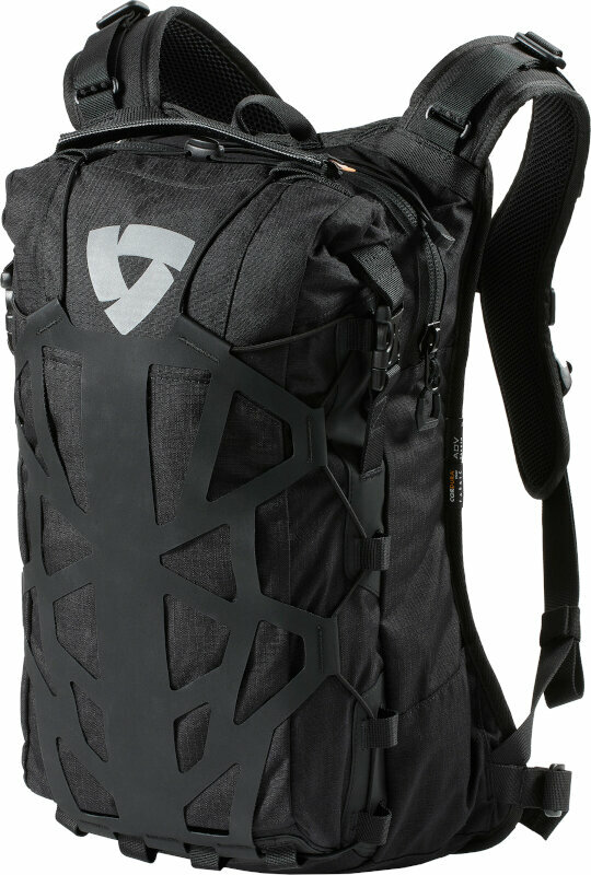 Photos - Motorcycle Luggage Revit Rev'it! Rev'it! Backpack Barren 18L H2O Black FLU004-1010-ONE SIZE 