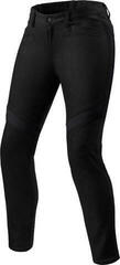 Motoros nadrágok Rev'it! Elin Ladies Black 36 Regular Motoros nadrágok
