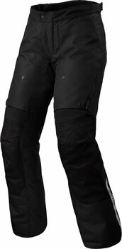 Pantalones de textil Rev'it! Outback 4 H2O Black S Regular Pantalones de textil - 1
