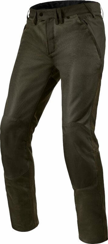 Textilné nohavice Rev'it! Eclipse 2 Black Olive S Predĺžené Textilné nohavice