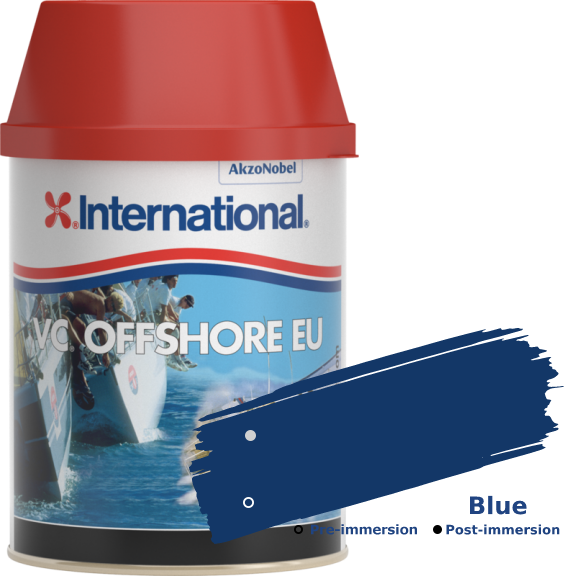 Antifouling Farbe International VC Offshore Blue 2L