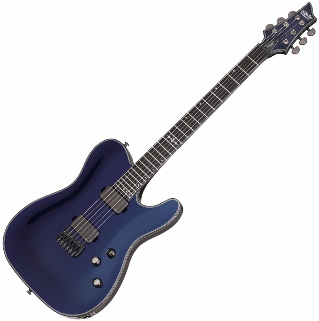 Electric guitar Schecter Hellraiser Hybrid PT Ultra Violet