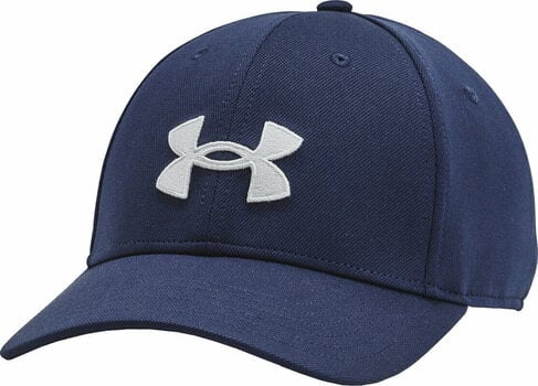 Cap Under Armour Men's UA Blitzing Adjustable Hat Midnight Navy/Mod Gray - 1