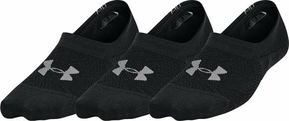 Calcetines deportivos Under Armour Women's UA Breathe Lite Ultra Low Socks 3-Pack Black/Pitch Gray L Calcetines deportivos - 1