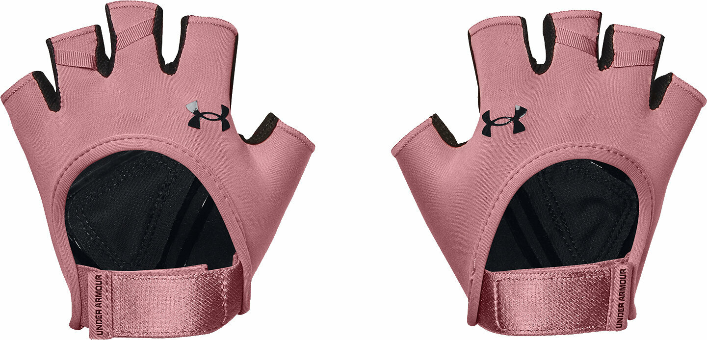 Fitnesshandschoenen Under Armour UA Women's Training Pink Elixir/Black XS Fitnesshandschoenen