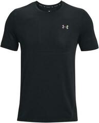 Fitness T-Shirt Under Armour Men's UA Rush Seamless Legacy Black/Black S Fitness T-Shirt (Beschädigt)