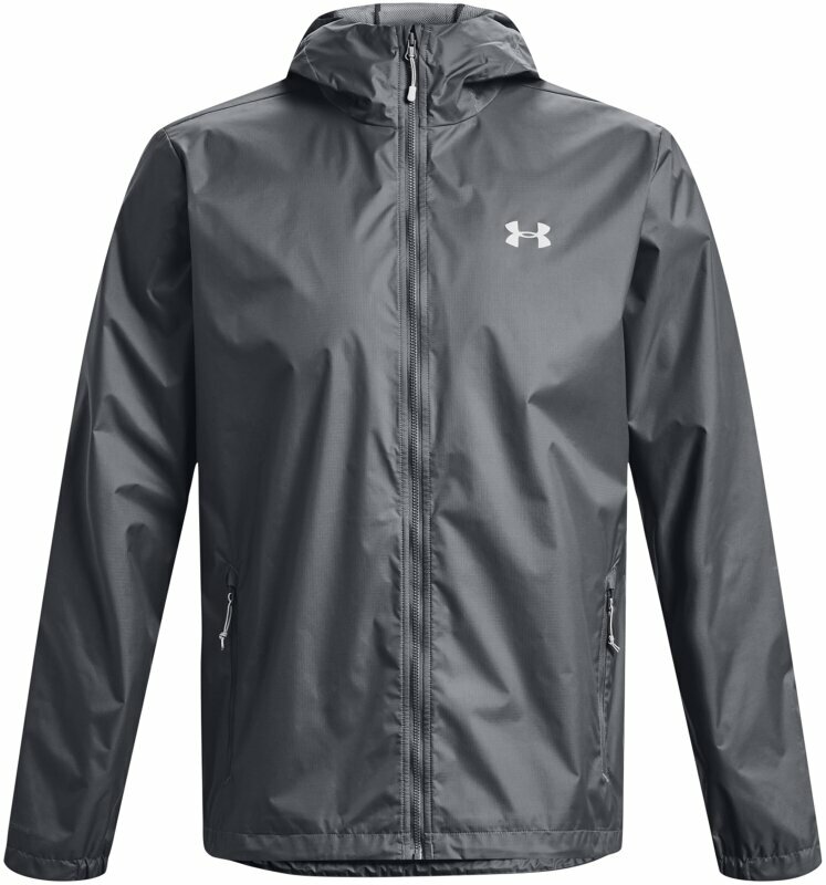 Under Armour Men's UA Storm Forefront Rain Jacket Pitch Gray/Mod Gray S