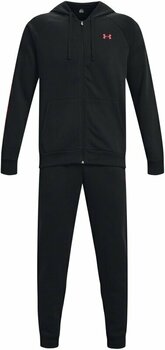 Fitness mikina Under Armour Men's UA Rival Fleece Suit Black/Chakra S Fitness mikina - 1