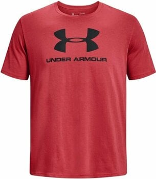 Fitness T-Shirt Under Armour Men's UA Sportstyle Logo Short Sleeve Chakra/Black 2XL Fitness T-Shirt - 1