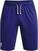 Fitness spodnie Under Armour Men's UA Rival Terry Shorts Sonar Blue/Onyx White S Fitness spodnie