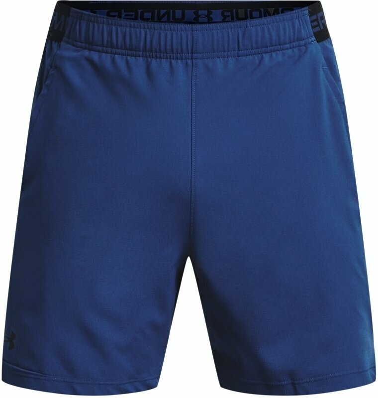 Calças de fitness Under Armour Men's UA Vanish Woven 6" Shorts Blue Mirage/Black S Calças de fitness