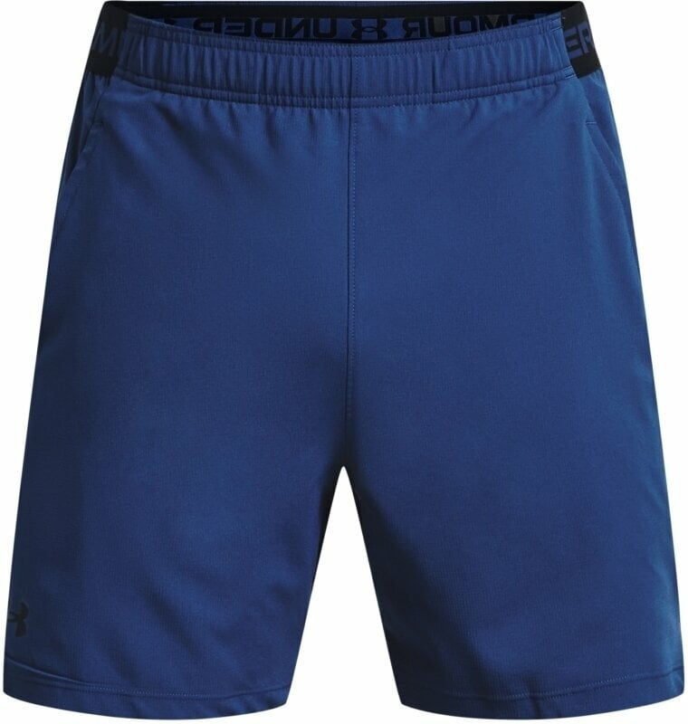 Fitness Trousers Under Armour Men's UA Vanish Woven 6" Shorts Blue Mirage/Black XL Fitness Trousers