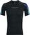 Fitness tričko Under Armour Men's UA HeatGear Armour Novelty Short Sleeve Black/Blue Surf XL Fitness tričko