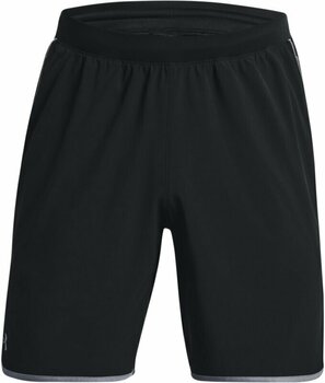 Fitness Trousers Under Armour Men's UA HIIT Woven 8" Shorts Black/Pitch Gray L Fitness Trousers - 1