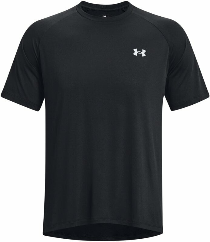 Fitness póló Under Armour Men's UA Tech Reflective Short Sleeve Black/Reflective S Fitness póló