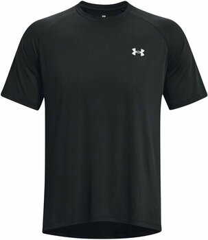 Fitness koszulka Under Armour Men's UA Tech Reflective Short Sleeve Black/Reflective S Fitness koszulka - 1